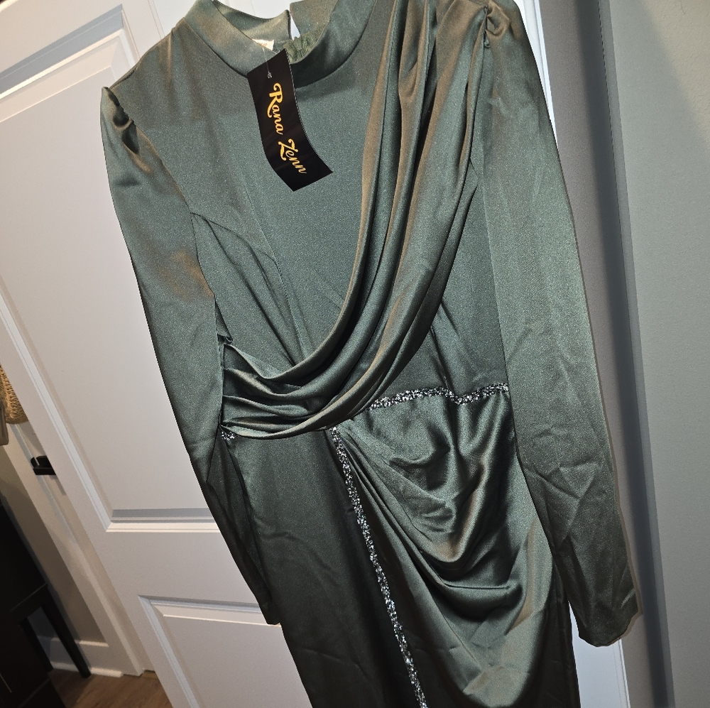 Elegant Green Ball Gown